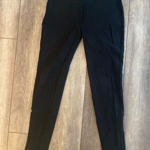 Girls crew cuts black leggings- size 16